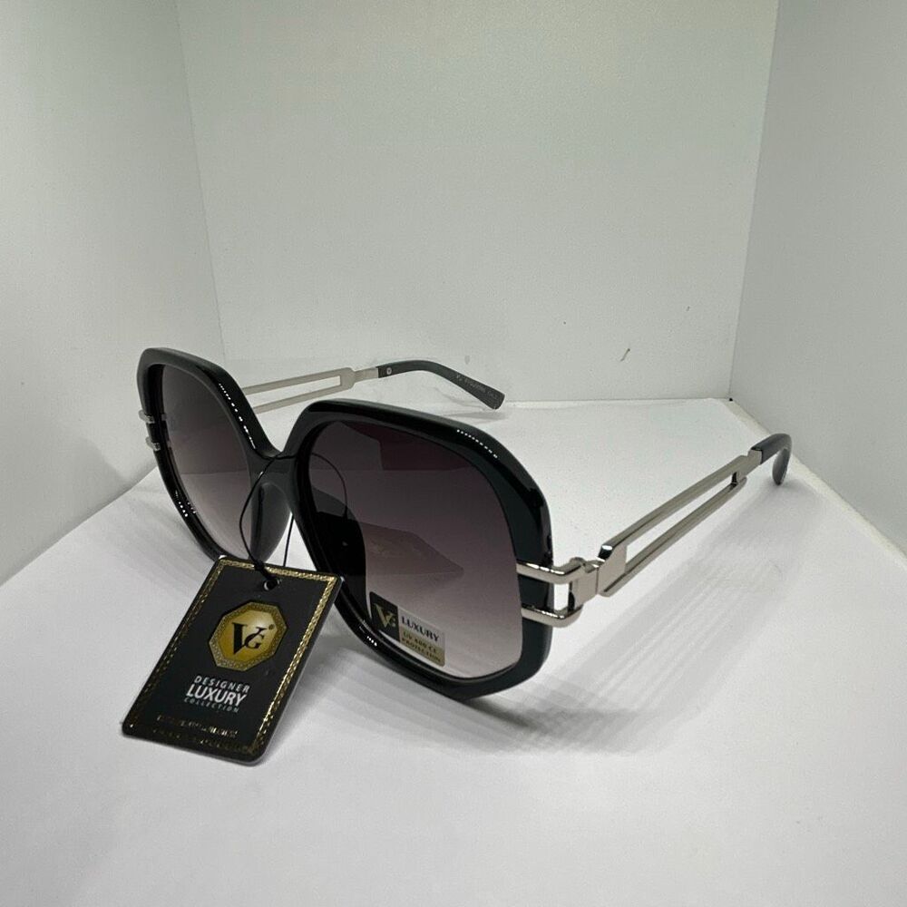 VG Designer Luxury Square Sunglasses NWT UV400 Protection